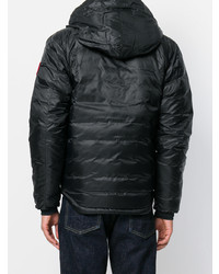 schwarze Daunenjacke von Canada Goose