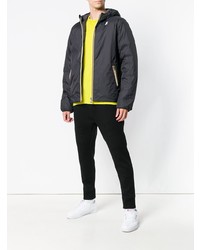 schwarze Daunenjacke von K-Way