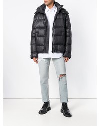 schwarze Daunenjacke von Diesel