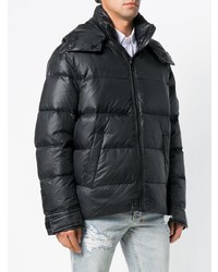 schwarze Daunenjacke von Diesel