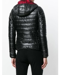 schwarze Daunenjacke von Plein Sport