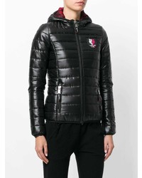 schwarze Daunenjacke von Plein Sport