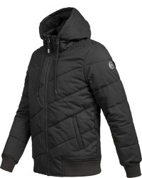 schwarze Daunenjacke von Ragwear