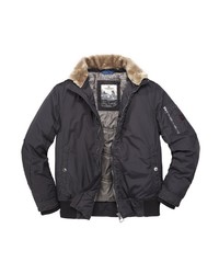 schwarze Daunenjacke von REDPOINT