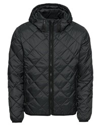 schwarze Daunenjacke von Replay