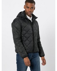 schwarze Daunenjacke von Replay