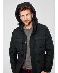 schwarze Daunenjacke von S.OLIVER RED LABEL