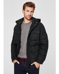 schwarze Daunenjacke von S.OLIVER RED LABEL