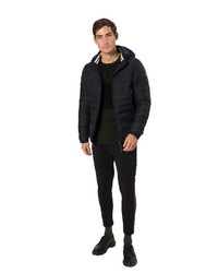 schwarze Daunenjacke von Scotch & Soda