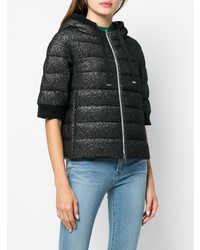 schwarze Daunenjacke von Herno