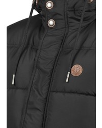 schwarze Daunenjacke von Solid