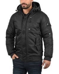 schwarze Daunenjacke von Solid