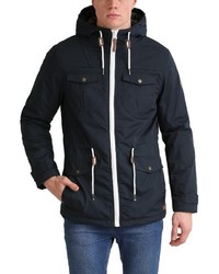 schwarze Daunenjacke von Solid