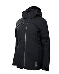 schwarze Daunenjacke von Spyder