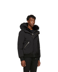 schwarze Daunenjacke von Mackage