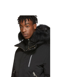 schwarze Daunenjacke von Mackage