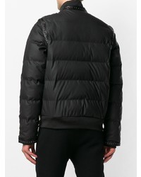 schwarze Daunenjacke von Frankie Morello