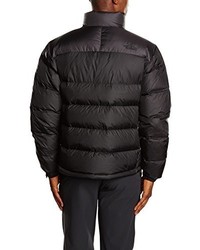 schwarze Daunenjacke von The North Face