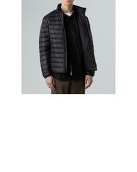 schwarze Daunenjacke von The North Face