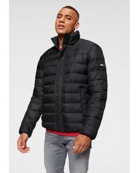 schwarze Daunenjacke von Tommy Jeans