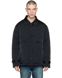 schwarze Daunenjacke von True Tribe