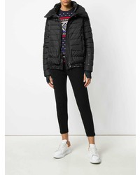 schwarze Daunenjacke von Moncler Grenoble