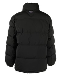 schwarze Daunenjacke von Tommy Jeans