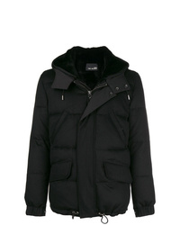 schwarze Daunenjacke von Yves Salomon Homme