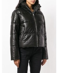 schwarze Daunenjacke von Zadig & Voltaire