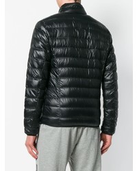 schwarze Daunenjacke von Ea7 Emporio Armani