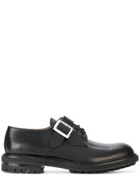 schwarze Derby Schuhe von Alexander McQueen
