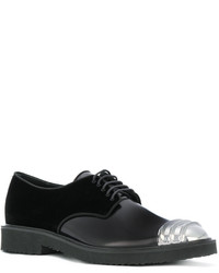 schwarze Derby Schuhe von Giuseppe Zanotti Design