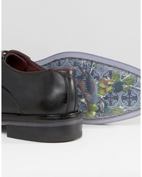 schwarze Derby Schuhe von Ted Baker