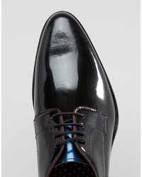 schwarze Derby Schuhe von Ted Baker