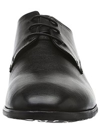 schwarze Derby Schuhe von Belmondo