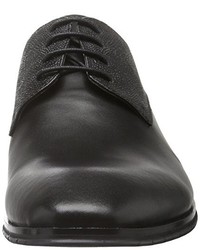 schwarze Derby Schuhe von Belmondo