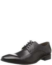 schwarze Derby Schuhe von Belmondo