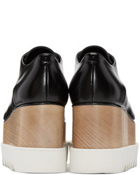 schwarze Derby Schuhe von Stella McCartney