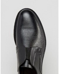 schwarze Derby Schuhe von Hugo Boss