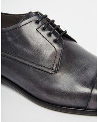 schwarze Derby Schuhe von Hugo Boss