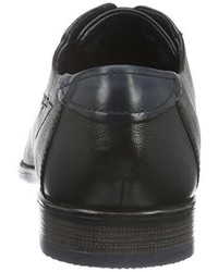 schwarze Derby Schuhe von Bugatti