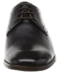 schwarze Derby Schuhe von Bugatti