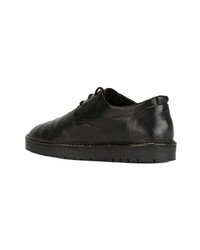 schwarze Derby Schuhe von Marsèll