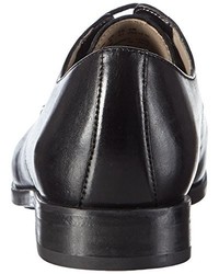 schwarze Derby Schuhe von Clarks