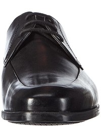 schwarze Derby Schuhe von Clarks