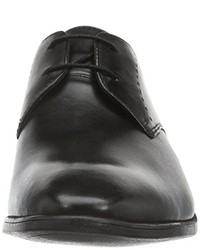 schwarze Derby Schuhe von Clarks