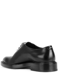 schwarze Derby Schuhe von Maison Margiela