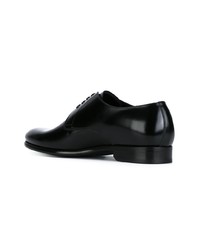 schwarze Derby Schuhe von Dolce & Gabbana