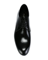 schwarze Derby Schuhe von Dolce & Gabbana