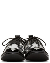 schwarze Derby Schuhe von Comme des Garcons